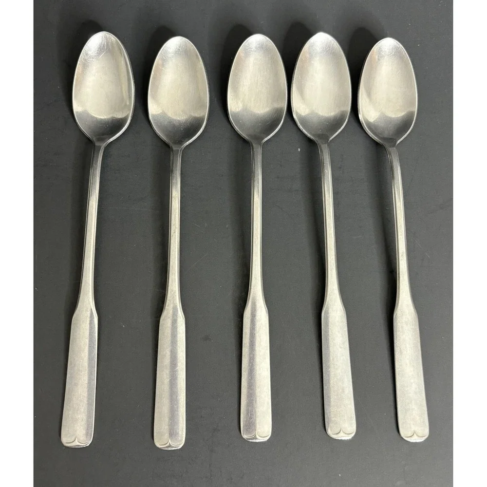 34 International Colonial Scroll Pieces Stainless Mark II Forks Knives Spoons